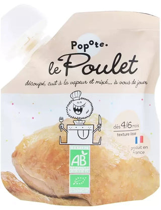 Popote Gourde Le Poulet Bio Dès 4/6 Mois 60 g