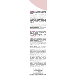 Saforelle Culotte Menstruelle Flux Abondant