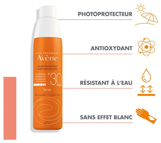Avène Eau Thermale - Solaire - Spray SPF 30 200 ml
