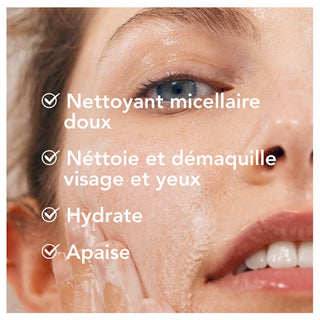 Bioderma Créaline Gel Moussant Nettoyant Visage Peau Sensible 200 ml