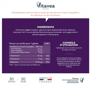 Manhaé Vitavea Collagène Expert - 30 Gélules - 1 Mois