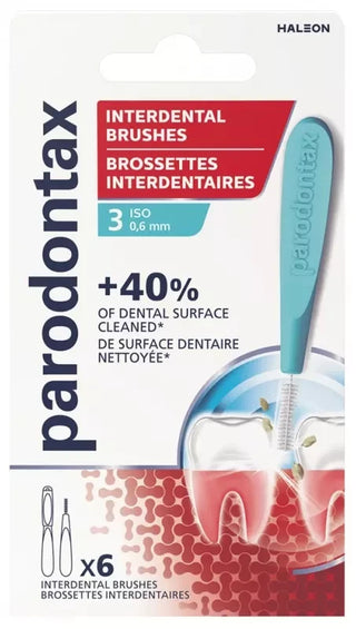 Parodontax Brossettes Interdentaires 6 Unités - Taille : ISO3 0,6 mm