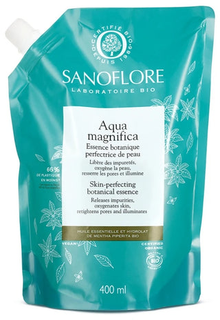 Sanoflore Magnifica Aqua Eau Anti-Imperfections Bio Éco-Recharge 400 ml