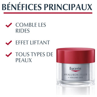 Eucerin Hyaluron-Filler + Volume-Lift Soin de Nuit 50 ml