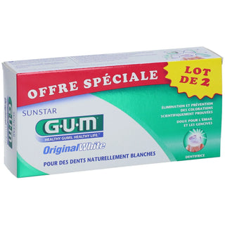 GUM Original white dentifrice