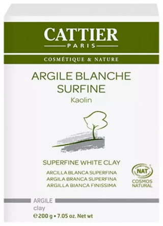 Cattier Argile Blanche Surfine - 200 g