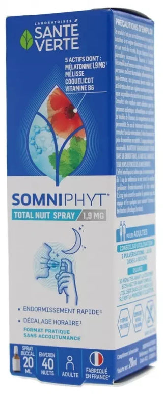 Santé Verte Somniphyt 1,9 Spray Buccal 20 ml