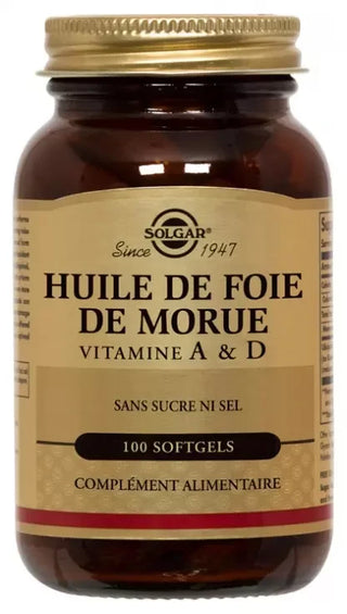 Solgar Huile de Foie de Morue Softgels
