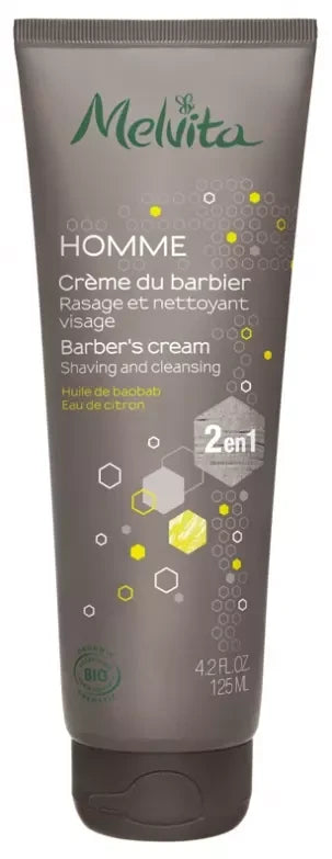 Melvita Homme Crème du Barbier 2 en 1