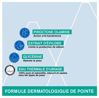 Uriage Hyséac Gel Nettoyant Anti-Imperfections Nettoie Purifie 150 ml