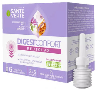 Santé Verte Digestconfort Rectolax Adulte - 6 Canules