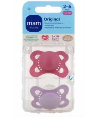 MAM Sucette Original 2-6 mois x 2