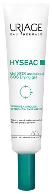 Uriage Hyséac Gel SOS Asséchant Boutons Marques 15 ml