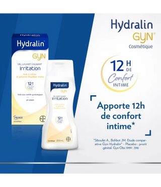 Hydralin Gyn Irritation Gel Lavant Calmant équilibre intime