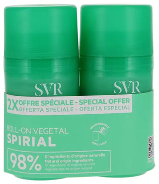 SVR Spirial Déodorant 24h Végétal 2 x 50 ml