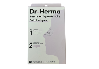 Dr.Herma Patch Nez Anti-Points noirs en 2étapes 10 patchs (2x5)