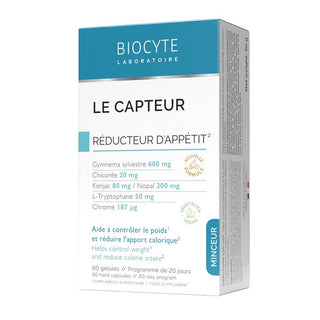 Biocyte le capteur, réducteur d'appétit 60 gélules