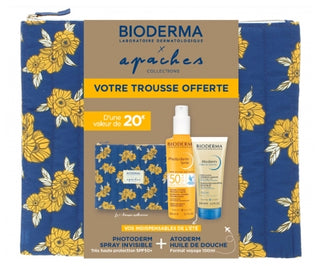 Bioderma Pack Photoderm Spray SPF50+ 200 ml + Atoderm Gel Douche 100 ml – Protection Solaire et Nettoyage Doux paraplus
