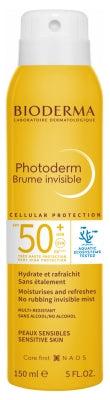 Bioderma Photoderm Brume Invisible SPF50+ – Protection Solaire Rafraîchissante Visage et Corps 150 ml paraplus