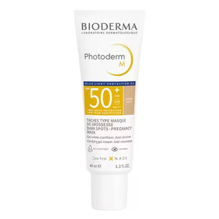 Bioderma Photoderm M SPF50+ Crème Teintée Dorée 40 ml – Protection Solaire Anti-Taches et Teint Unifié
