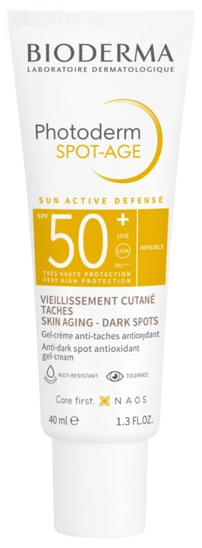 Bioderma Photoderm Spot-Age SPF50+ – Protection Solaire Anti-Taches et Anti-Âge 40 ml paraplus 