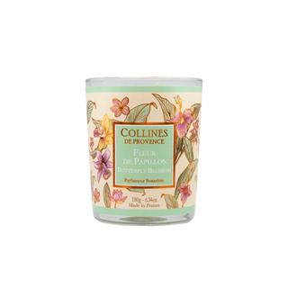 Collines de Provence BOUGIE PARFUMÉE fleur de papillon 180g