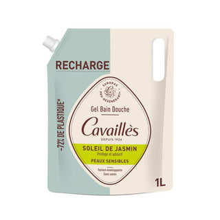Cavaillès Recharge Gel Bain Douche Soleil de Jasmin 1L
