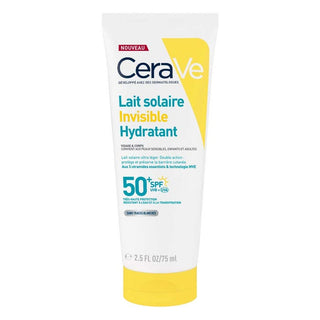 cerave lait solaire invisible 