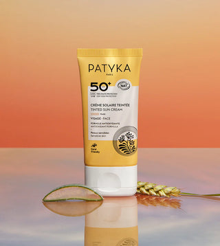 Patyka – Crème Solaire Teintée Visage SPF50 – Minérale Bio 40mL