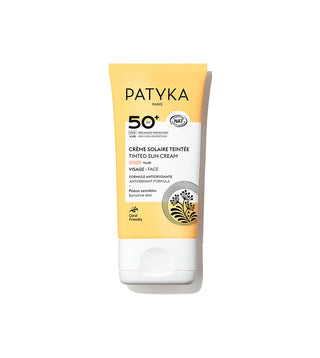 Patyka – Crème Solaire Teintée Visage SPF50 – Minérale Bio 40mL