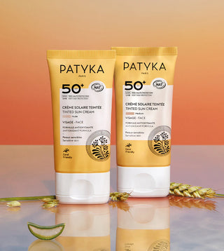 Patyka – Crème Solaire Teintée Visage SPF50 – Minérale Bio 40mL
