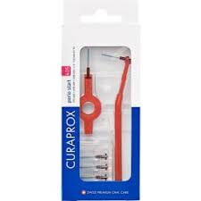Curaprox SET DE BROSSETTES INTERDENTAIRES PERIO START CPS 405 avec Manche - 5 Brossettes
