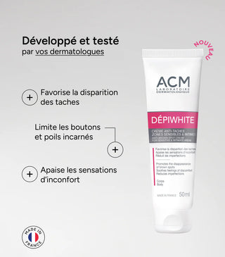 ACM Dépiwhite Crème Anti-Taches Zones Sensibles & Intimes (50 ml)