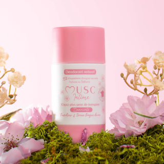 MUSC INTIME déodorant naturel parfum sakura l'innocente  50 g
