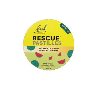Fleurs De Bach Pastilles Rescue Pastèque 50 g