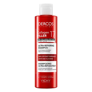 Vichy Dercos Collagen Filler17  Shampooing ultra-réparateur 200mL