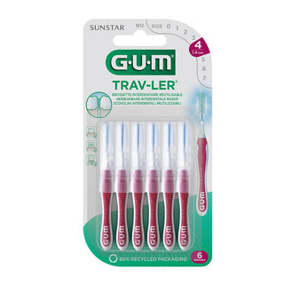 Gum Trav-ler Brossettes Interdentaires 1612 1,4mm x6