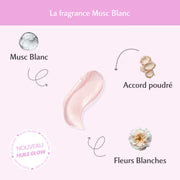 Musc Intime – Huile Pailletée Corps Musc Blanc 100mL