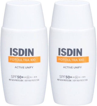 Isdin FotoUltra ActiISDIN FotoUltra Active Unify Fusion Fluid SPF50+ 50ml – Fluide solaire anti-taches unifiant visageve Unify
