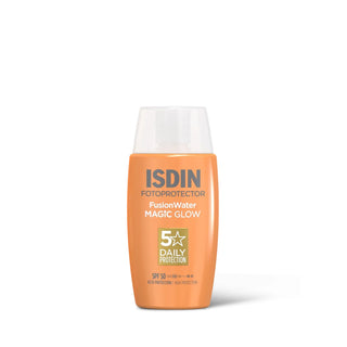 ISDIN Fusion Water Magic Glow SPF50 50ml – Fluide solaire illuminateur effet glow visage