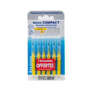 Inava brossettes mono compact jaune 1mm 4 unités + 2 offertes