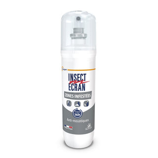Insect Ecran Anti-Moustiques Zones Infestées Dès 24 Mois Jusqu'à 16h 100ml