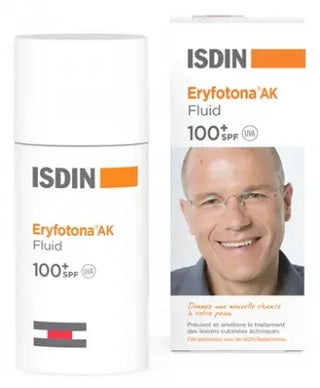 ISDIN Eryfotona AK-NMSC Fluid SPF100+ 50ml – Fluide solaire réparation &amp; prévention du dommage actinique