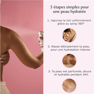Musc Intime Lait en spray Musc Blanc 200mL