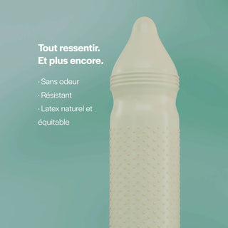 My Lubie Préservatifs Sensations Perlés & Nervurés (12 préservatifs)