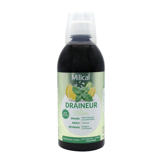 Milical Draineur Ultra Menthe Citron Solution Buvable 500ml