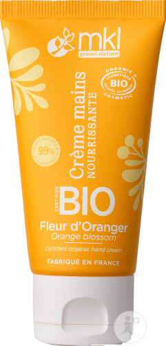 Mkl Green Nature Crème Mains Bio 50 ml - Fleur d'Oranger