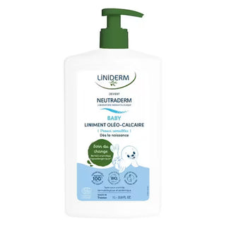 Neutraderm Baby Liniment Oléo-Calcaire Bio 1L – Soin nettoyant et protecteur pour le change