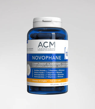 ACM Novophane – Complément Alimentaire Cheveux et Ongles 180 Gélules