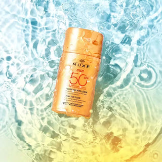 sun nuxe spf50 fluide solaire 